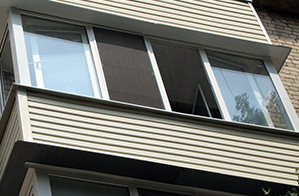 обшивка балкона снаружи